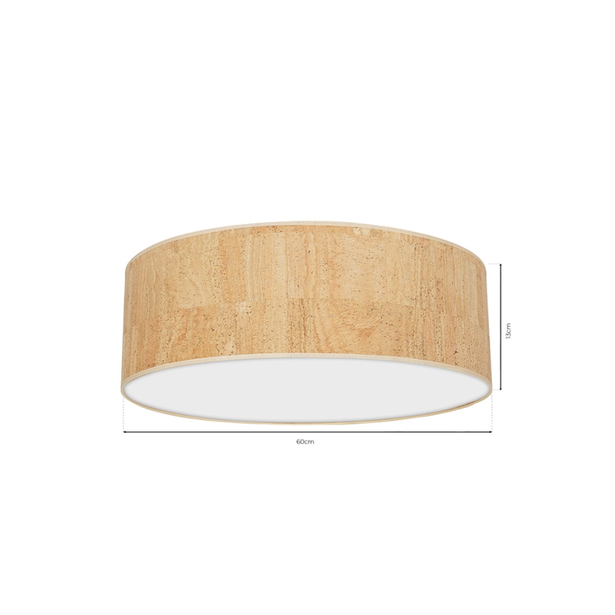 Kattovalo CORK 3xE27/60W/230V