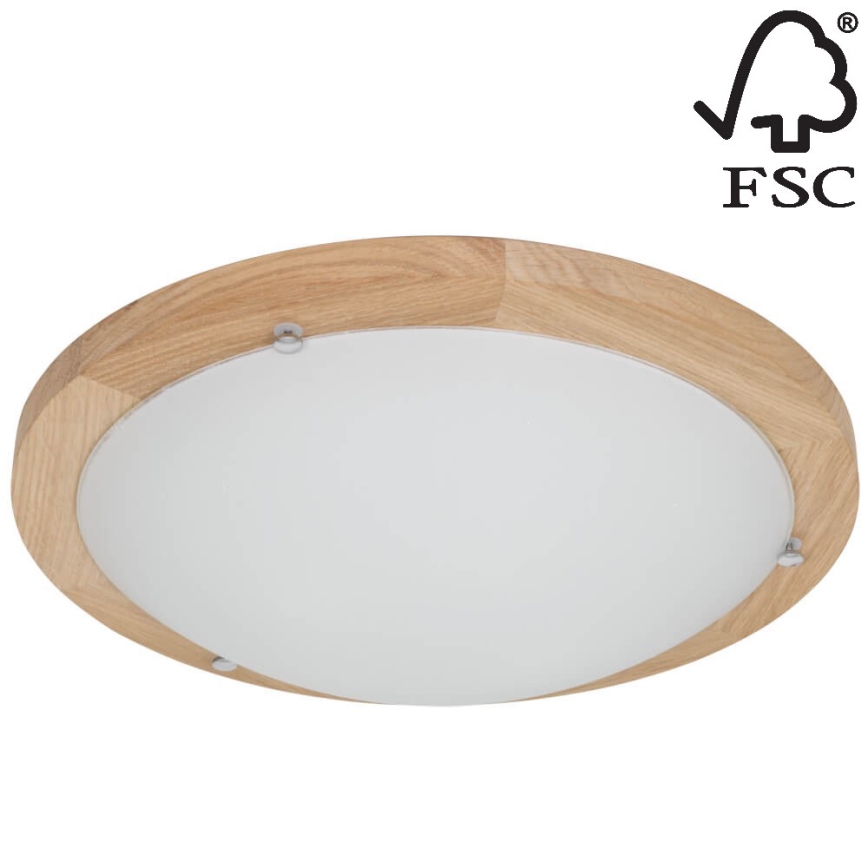 Kattovalo FRIDA 2xE27/40W/230V - FSC-sertifioitu