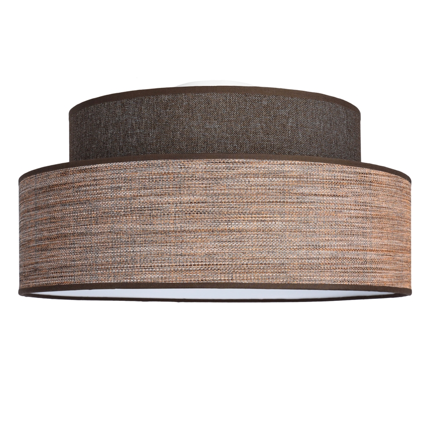 Kattovalo GRACE 1xE27/60W/230V ruskea/beige