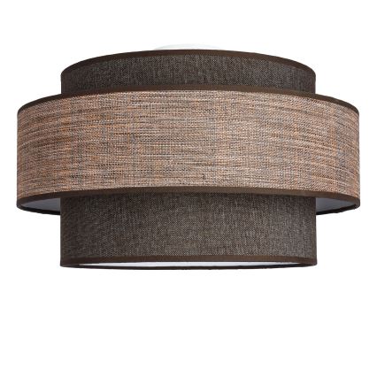 Kattovalo GRACE 1xE27/60W/230V ruskea/beige