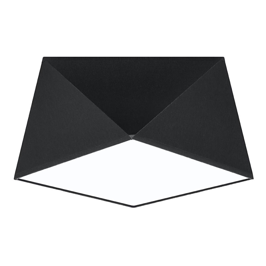 Kattovalo HEXA 1xE27/60W/230V musta