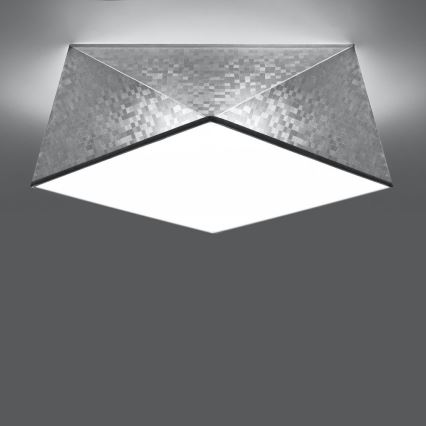 Kattovalo HEXA 2xE27/60W/230V hopea