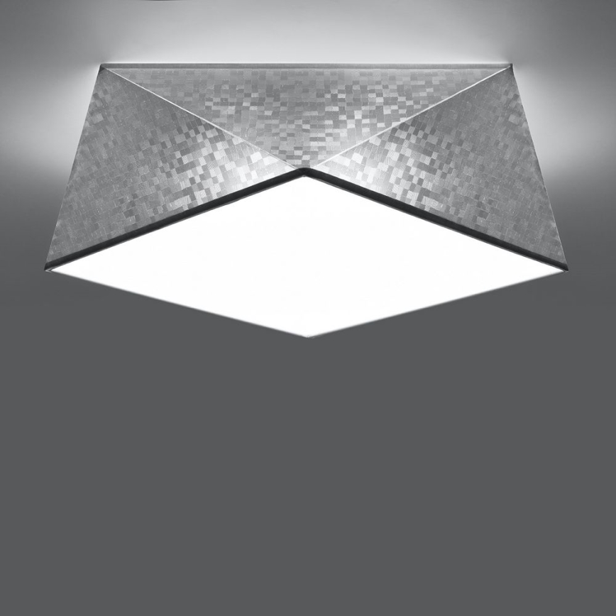 Kattovalo HEXA 2xE27/60W/230V hopea