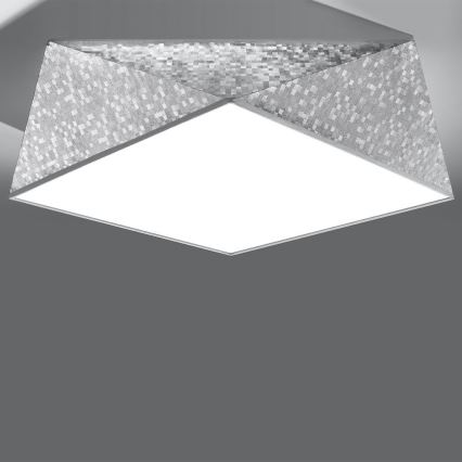 Kattovalo HEXA 3xE27/60W/230V hopea
