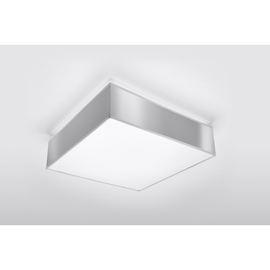 Kattovalo HORUS 35 2xE27/60W/230V harmaa