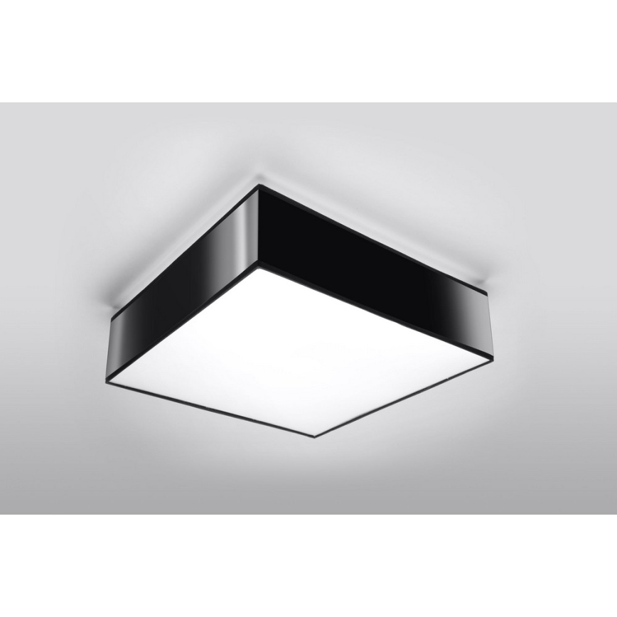 Kattovalo HORUS 35 2xE27/60W/230V musta