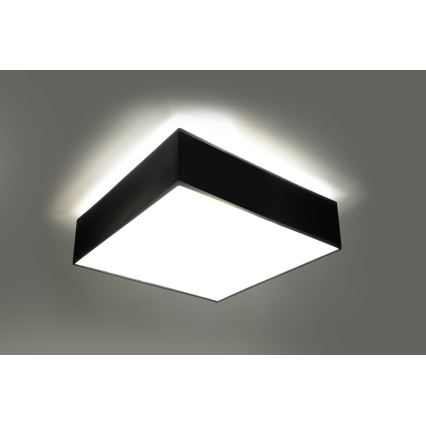Kattovalo HORUS 35 2xE27/60W/230V musta