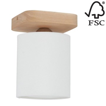 Kattovalo JENTA 1xE27/25W/230V tammi - FSC-sertifioitu