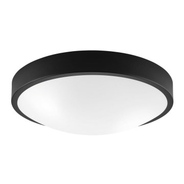 Kattovalo JONAS 2xE27/60W/230V halkaisija 36 cm musta