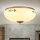 Kattovalo LANDHAUS 2xE27/60W/230V halkaisija 28 cm pronssi/beige