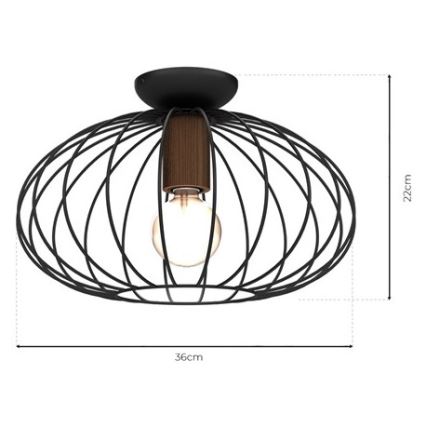 Kattovalo MERIDIANO 1xE27/60W/230V