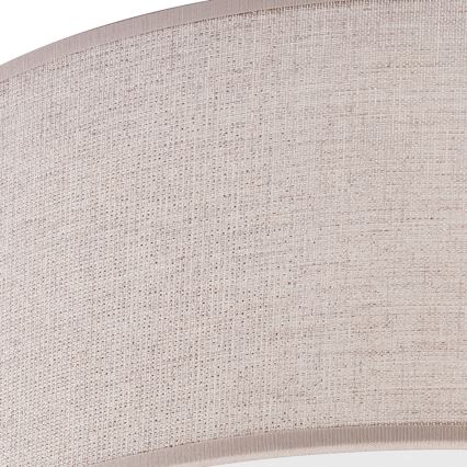 Kattovalo MONTE 1xE27/60W/230V halkaisija 35 cm beige