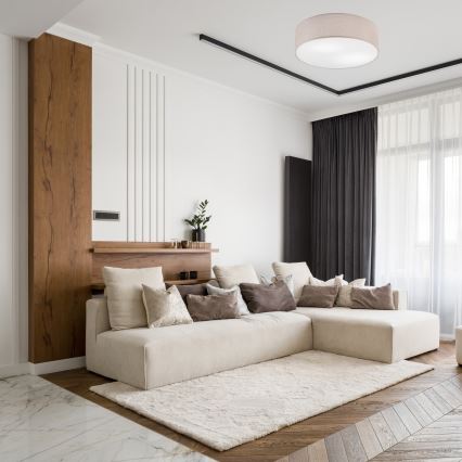 Kattovalo MONTE 2xE27/60W/230V beige