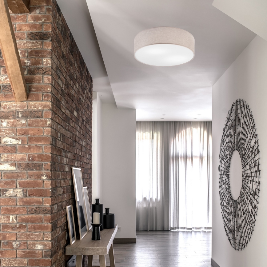 Kattovalo MONTE 2xE27/60W/230V beige