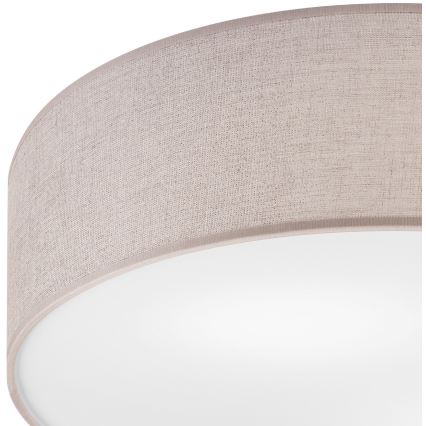 Kattovalo MONTE 2xE27/60W/230V beige