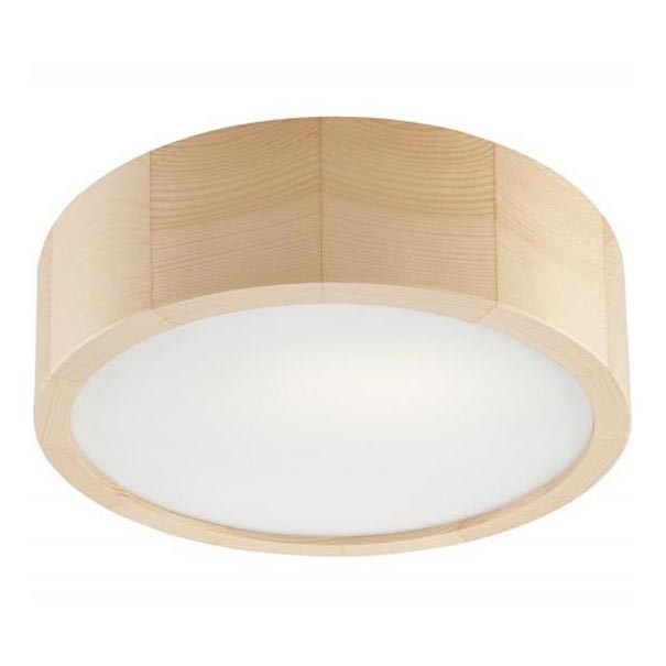Kattovalo NATURAL 1xE27/60W/230V ø 27 cm mänty