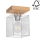 Kattovalo NORMAN WOOD 1xE27/25W/230V matta tammi  - FSC-sertifioitu