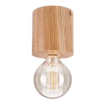 Kattovalo OAK 1xE27/60W/230V tammi