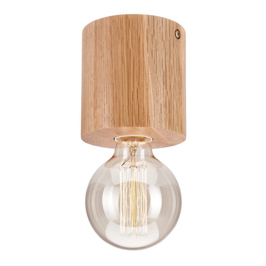 Kattovalo OAK 1xE27/60W/230V tammi