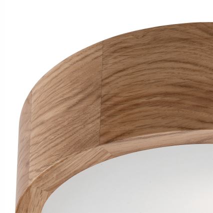 Kattovalo OAK 1xE27/60W/230V tammi ø 27,5 cm - FSC sertifioitu