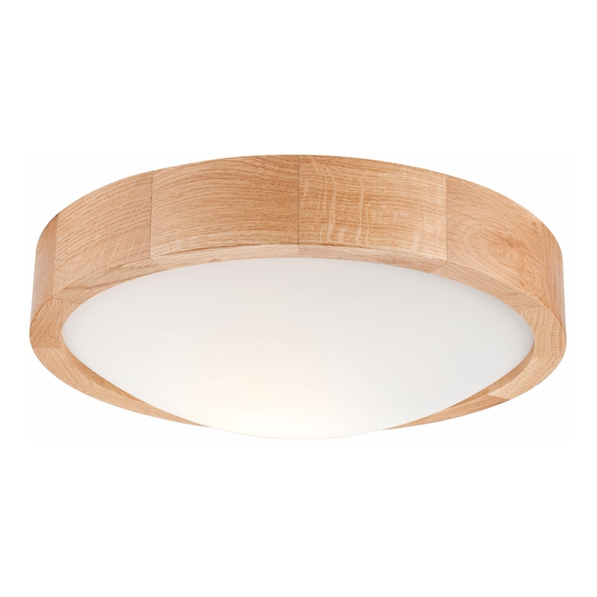 Kattovalo OAK SLIM 1xE27/60W/230V tammi ø 27 cm - FSC sertifioitu