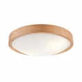 Kattovalo OAK SLIM 2xE27/60W/230V tammi ø 37 cm - FSC sertifioitu