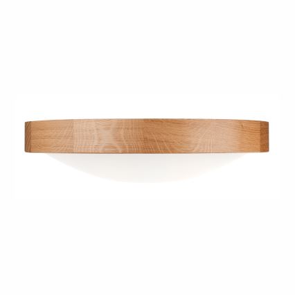 Kattovalo OAK SLIM 2xE27/60W/230V tammi ø 37 cm