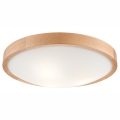 Kattovalo OAK SLIM 3xE27/60W/230V tammi ø 47 cm