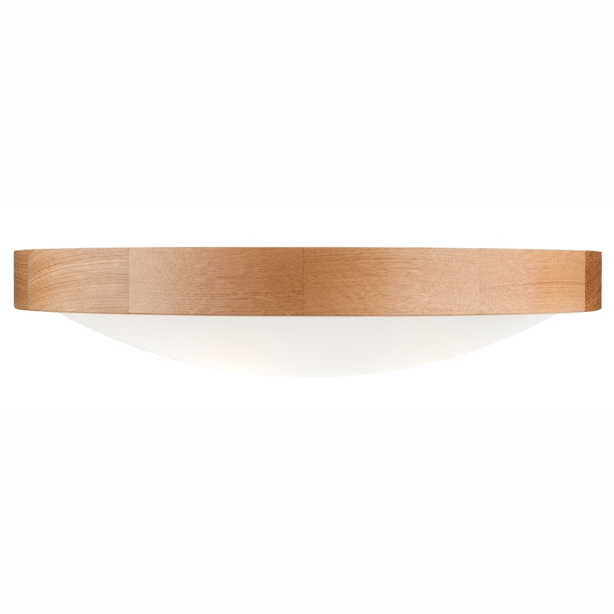 Kattovalo OAK SLIM 3xE27/60W/230V tammi ø 47 cm