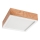 Kattovalo OAK SQUARE 2xE27/15W/230V 31x31 cm tammi/valkoinen