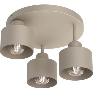 Kattovalo PARKLA 3xE27/15W/230V beige