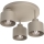 Kattovalo PARKLA 3xE27/15W/230V beige