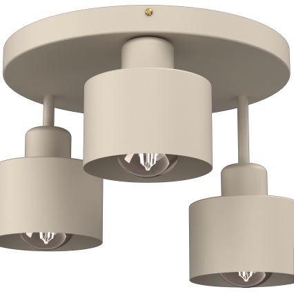 Kattovalo PARKLA 3xE27/15W/230V beige