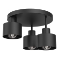 Kattovalo PARKLA 3xE27/15W/230V musta