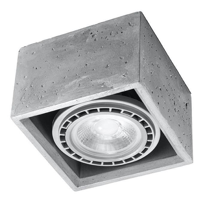 Kattovalo QUATRO AR111 1xGU10/40W/230V betoni