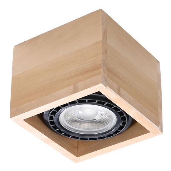 Kattovalo QUATRO AR111 1xGU10/40W/230V pyökki