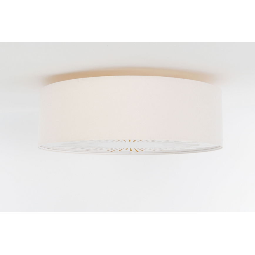Kattovalo RAYS 2xE27/60W/230V halkaisija 40 cm valkoinen
