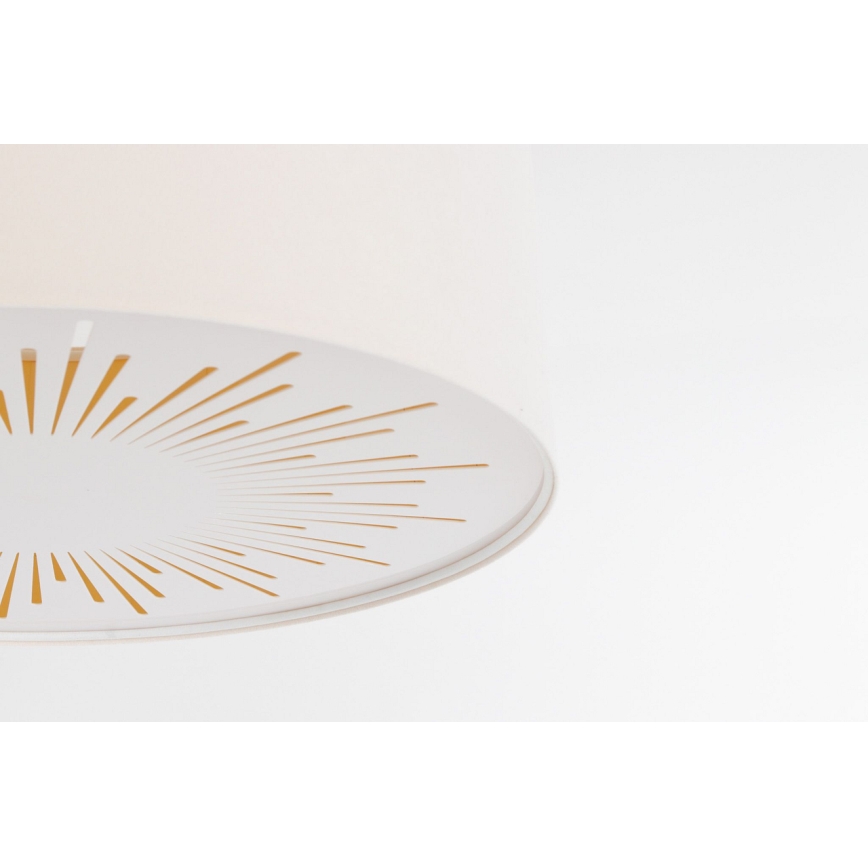 Kattovalo RAYS 2xE27/60W/230V halkaisija 40 cm valkoinen