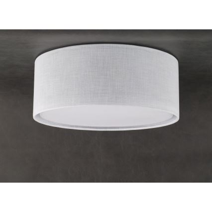 Kattovalo RONDO 4xE27/15W/230V halkaisija 45 cm valkoinen