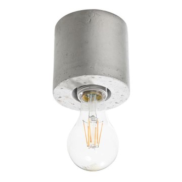 Kattovalo SALGADO 1xE27/60W/230V betoni