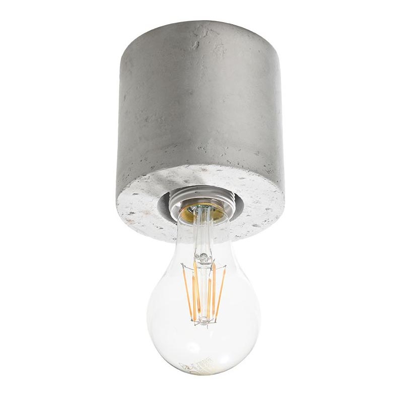 Kattovalo SALGADO 1xE27/60W/230V betoni