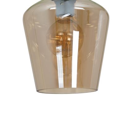 Kattovalo SANTIAGO 1xE27/60W/230V ruskea