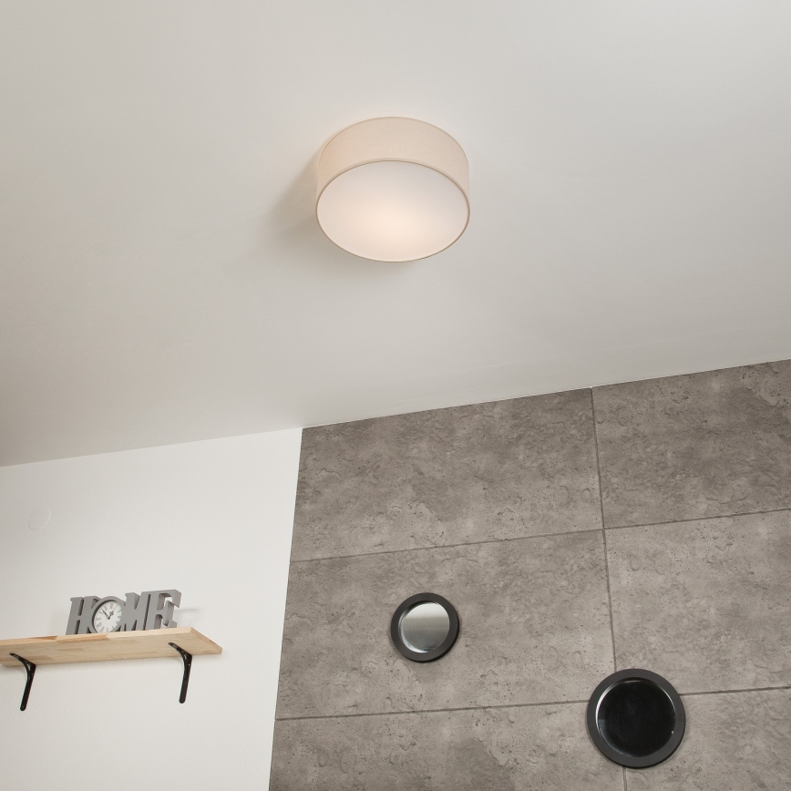 Kattovalo SIRJA 1xE27/60W/230V halk. 35 cm beige
