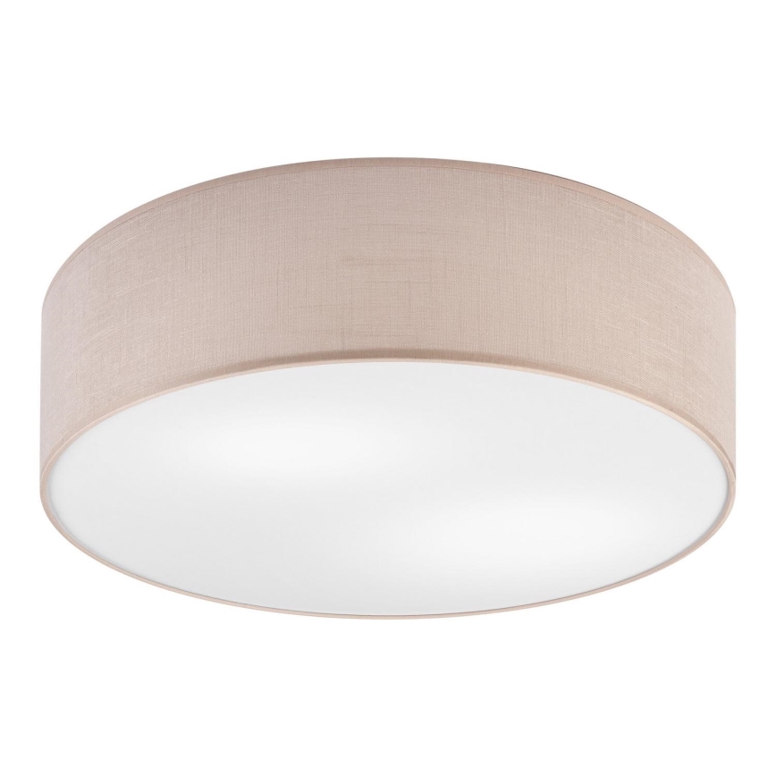 Kattovalo SIRJA DOUBLE 4xE27/15W/230V halkaisija 45 cm beige