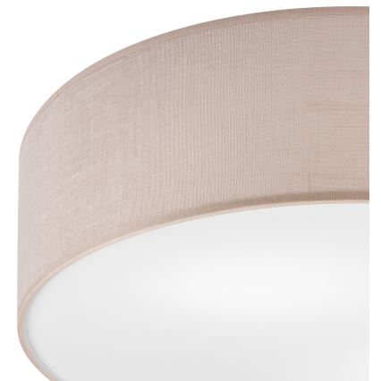 Kattovalo SIRJA DOUBLE 4xE27/15W/230V halkaisija 45 cm beige