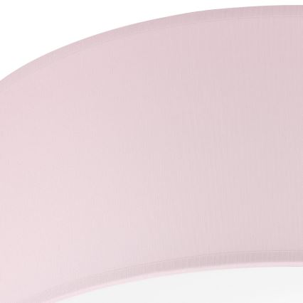 Kattovalo SIRJA PASTEL 1xE27/60W/230V halkaisija 35 cm vaaleanpunainen