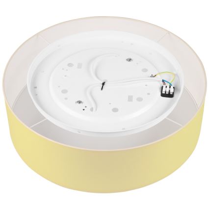 Kattovalo SIRJA PASTEL 2xE27/60W/230V halkaisija 45 cm keltainen