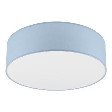 Kattovalo SIRJA PASTEL DOUBLE 4xE27/15W/230V halkaisija 45 cm sininen