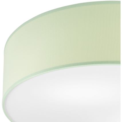 Kattovalo SIRJA PASTEL DOUBLE 4xE27/15W/230V halkaisija 45 cm vihreä