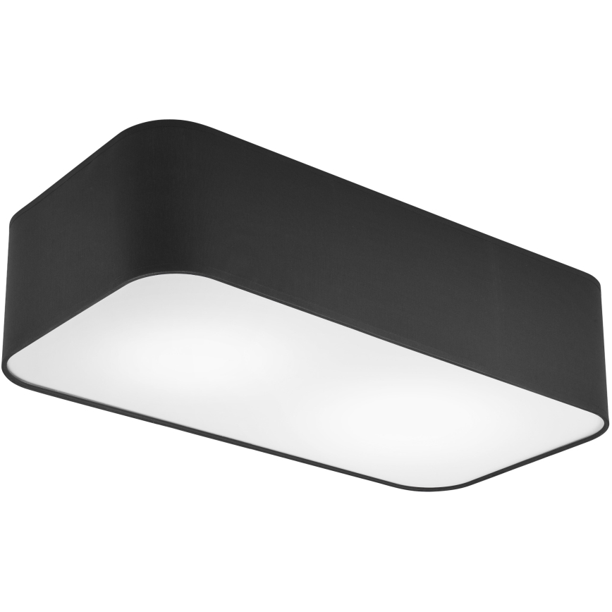 Kattovalo SIRJA SQUARE 2xE27/15W/230V musta